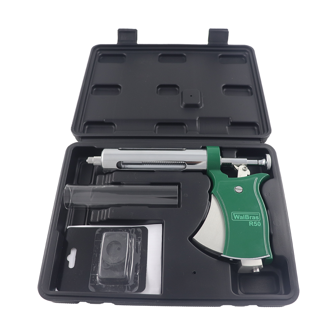Seringa / Vacinador Automático tipo Pistola R50 VERDE WalBras - SEM AGULHAS