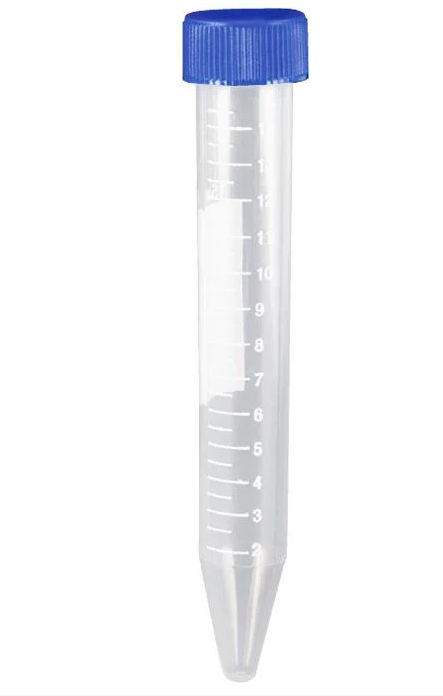 TUBO DE CENTRIFUGAÇÃO TIPO FALCON 15 ML. FUNDO CÔNICO