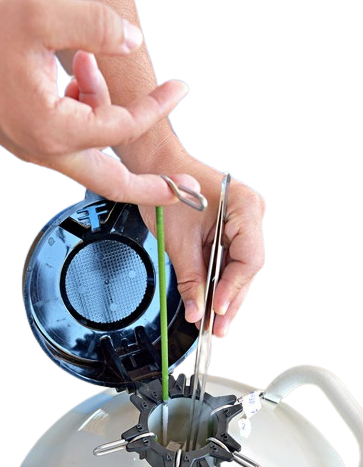 BOTIJÃO NITROGENIO P/SEMEN OU MAT GENETICO YDS10 10LTS
