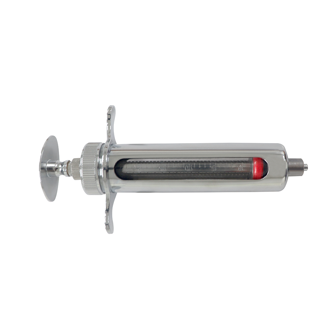 SERINGA MANUAL METÁLICA WALBRAS MX30 - 30ML C/ REG. DE DOSES