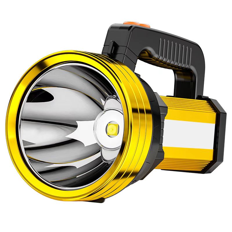 LANTERNA HOLOFOTE LED RECARREGÁVEL