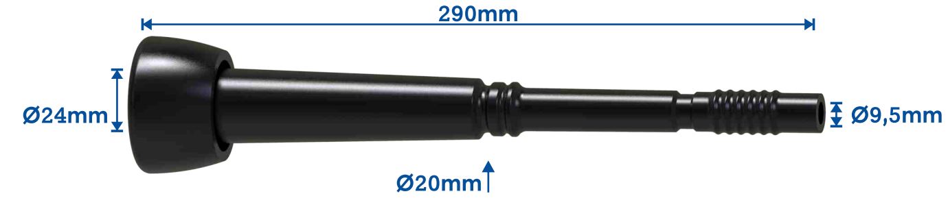 TETEIRAS MOD 2 ANEIS 24 X 9,5MM