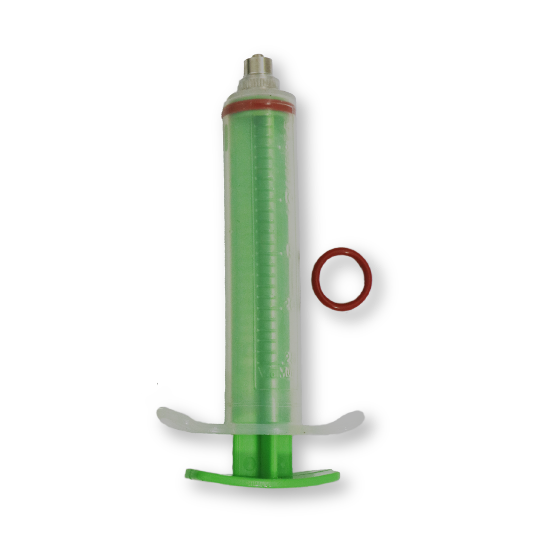Seringa manual capacidade de 25 ml para uso Veterinário Embalagem Blister