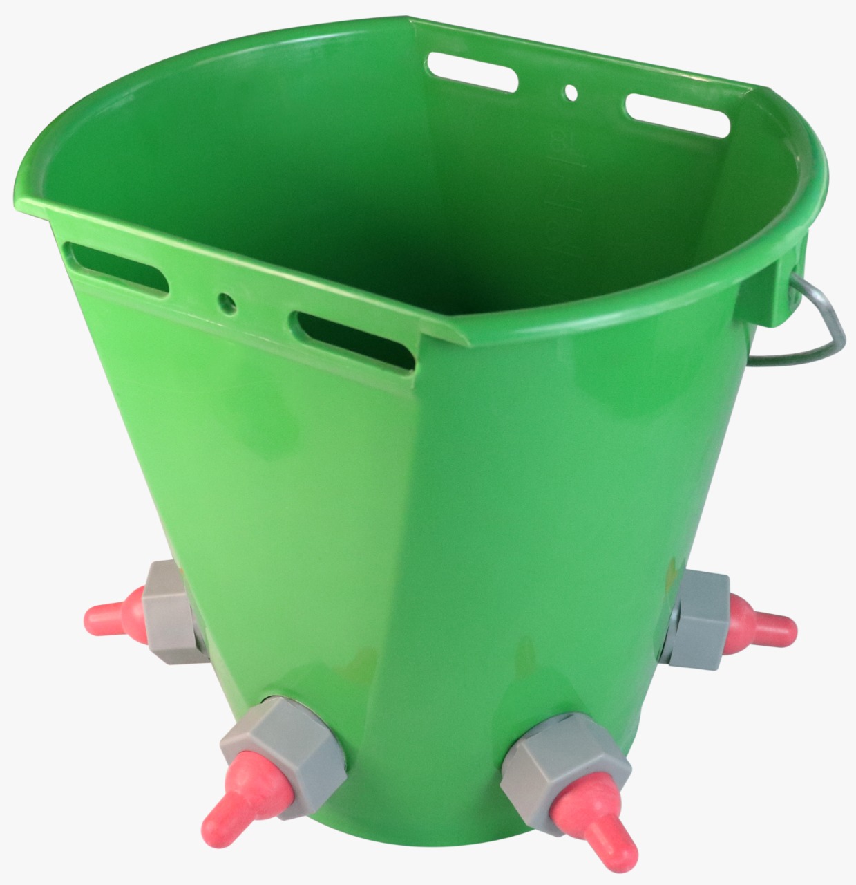 BALDE PARA AMAMENTAR CAPRINOS E OVINOS 5 TETEIRAS MOD REFORCADO