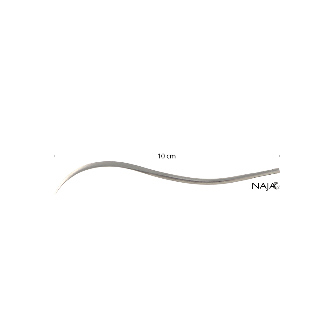 AGULHA CIRURGICA PARA SUTURA EM S 10 CM TRIFACETADA – NAJA