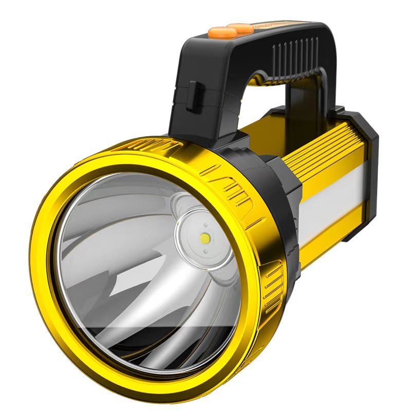 LANTERNA HOLOFOTE LED RECARREGÁVEL