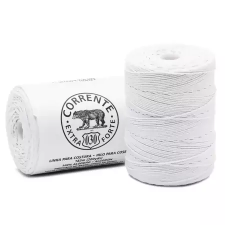 LINHA URSO EXTRA FORTE Nº 000 - 183M BRANCA - X512 030 - TEX 470