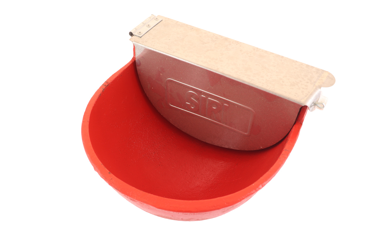 Bebedouro automático para equinos com boia, capacidade 6,5 litros