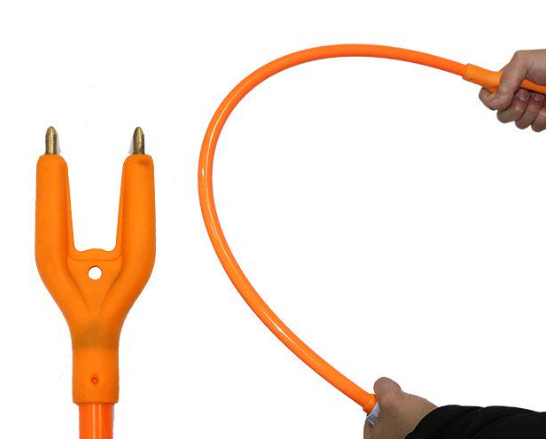 PICANA/BASTÃO CHOQUE HIGH POWER 80CM C/CARREG. 100-240V