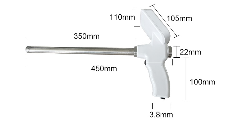 PISTOLA DE INSEMINAÇÃO ARTIFICIAL DIGITAL P/GADO