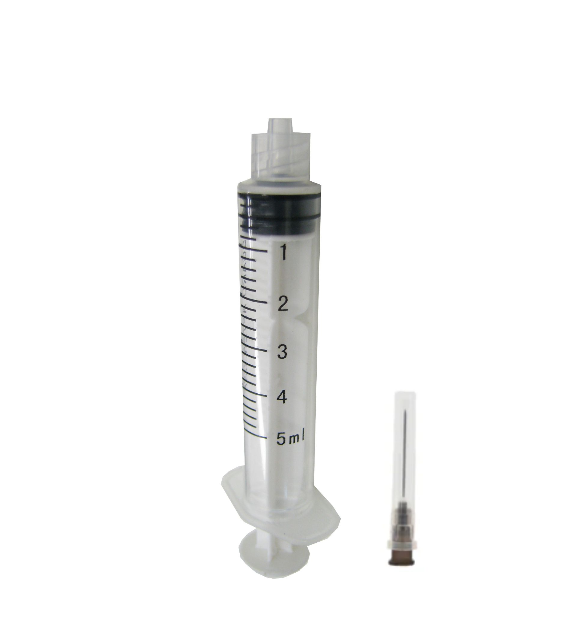 SERINGA DESCARTÁVEL 5ML LUER-LOCK COM AGULHA 25 X 07 PARA USO VETERINÁRIO