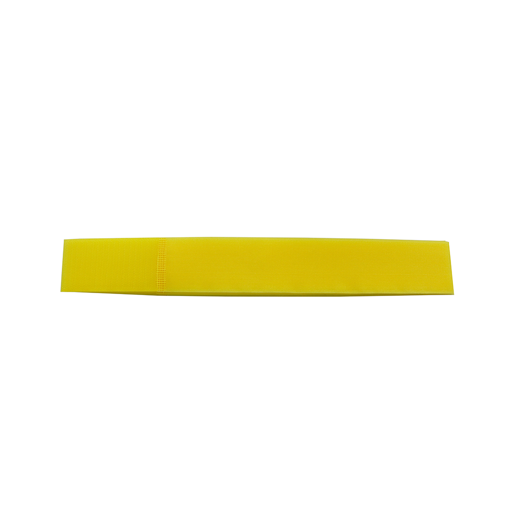 FITA EM VELCRO P/ IDENTIFICAÇÃO DE ANIMAIS AMARELO PCT 5 UN.