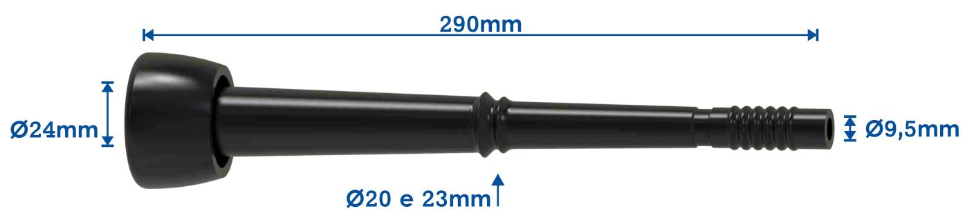 TETEIRAS MOD FLEX 24 X 9,5MM