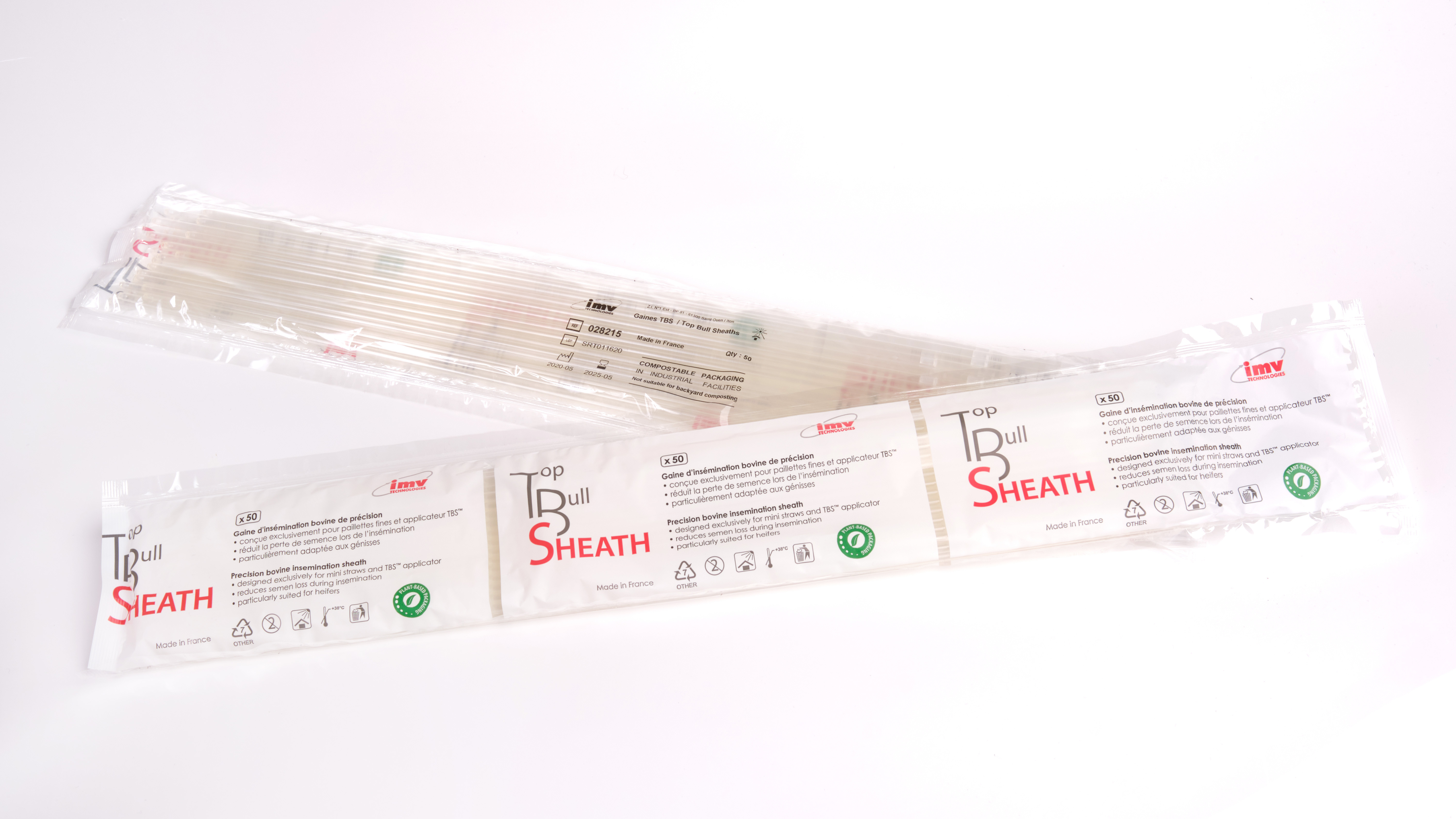 BAINHAS TBS P/NOVILHAS P/APLIC.DE SÊMEN IMV 50UN