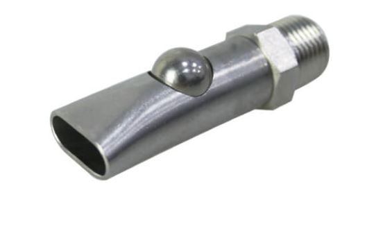 BEBEDOURO INOX BICO DE PATO P/TERMINAÇÃO S/REG. COMP.80MM
