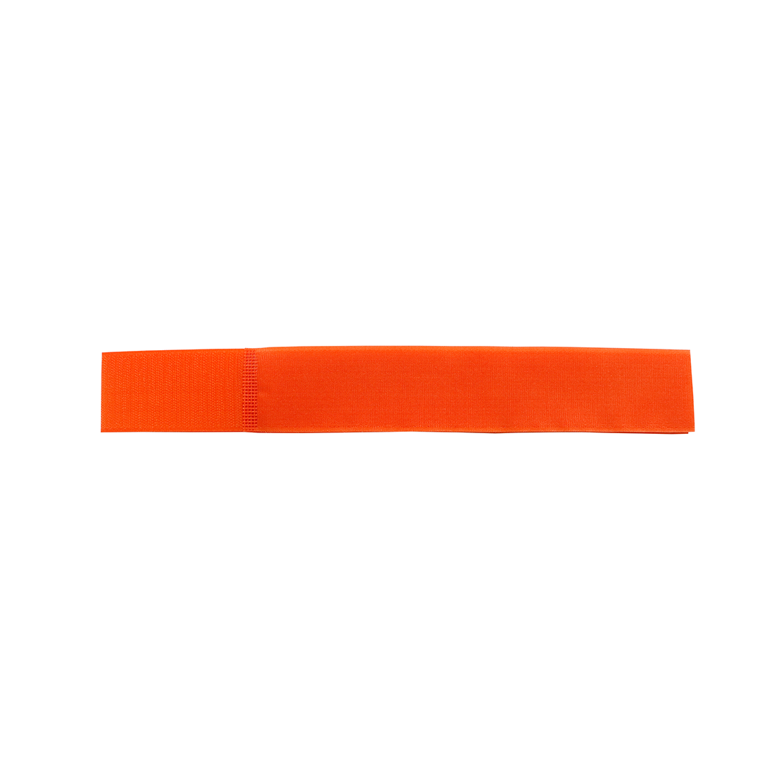 FITA EM VELCRO P/ IDENTIFICAÇÃO DE ANIMAIS LARANJA PCT 5 UN.