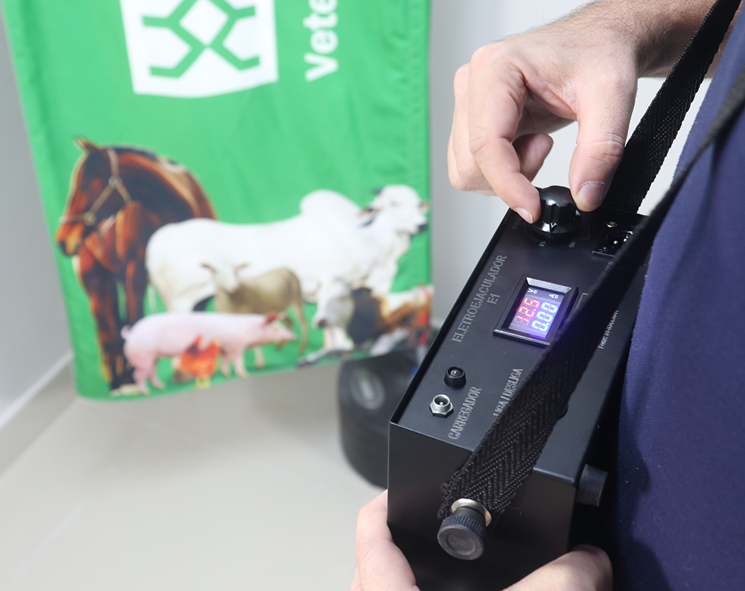 Eletroejaculador Walmur E1 para coleta de sêmen- uso veterinário