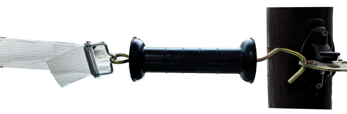 CABO DE PORTEIRA PARA FITA ELETROPLASTICA PRETO