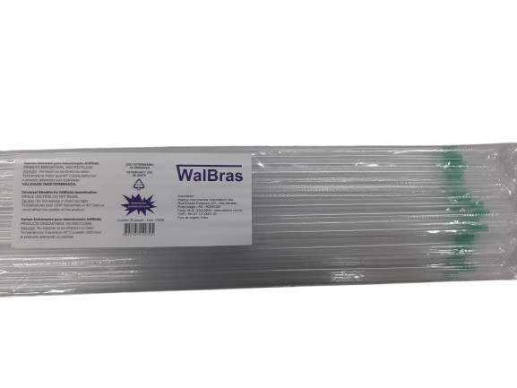 BAINHAS P/APLIC.DE SÊMEN WALBRAS EMB. INDIVIDUAL PCT C/ 50UN