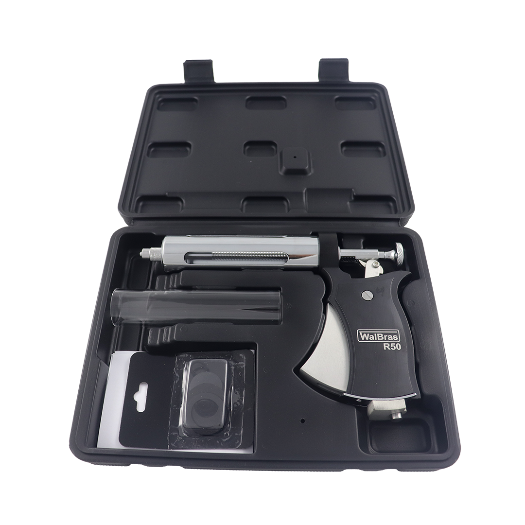 Seringa / Vacinador Automático tipo Pistola R50 PRETA WalBras - SEM AGULHAS