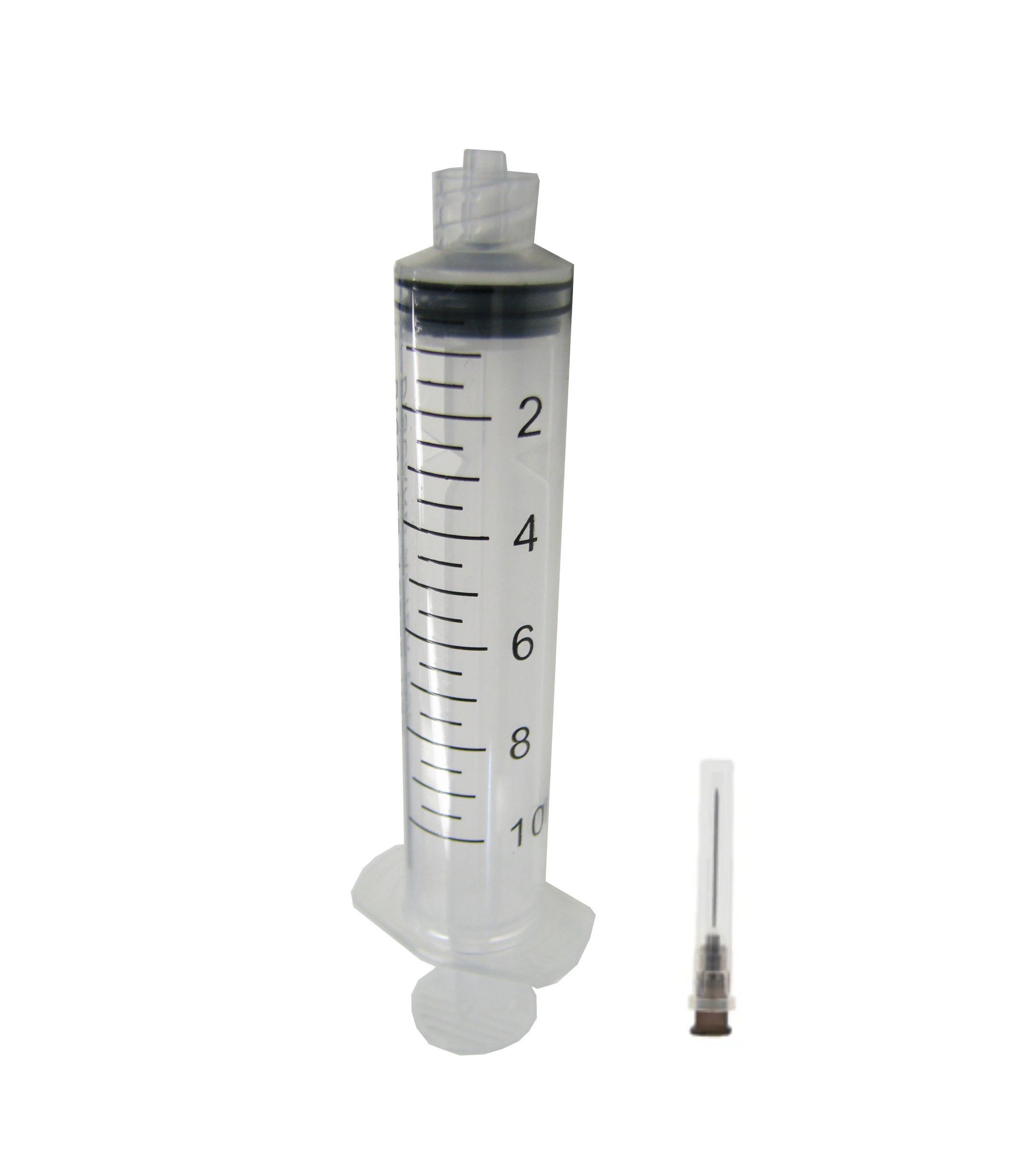 SERINGA DESCARTÁVEL 10ML LUER-LOCK COM AGULHA 25 X 07 PARA USO VETERINÁRIO