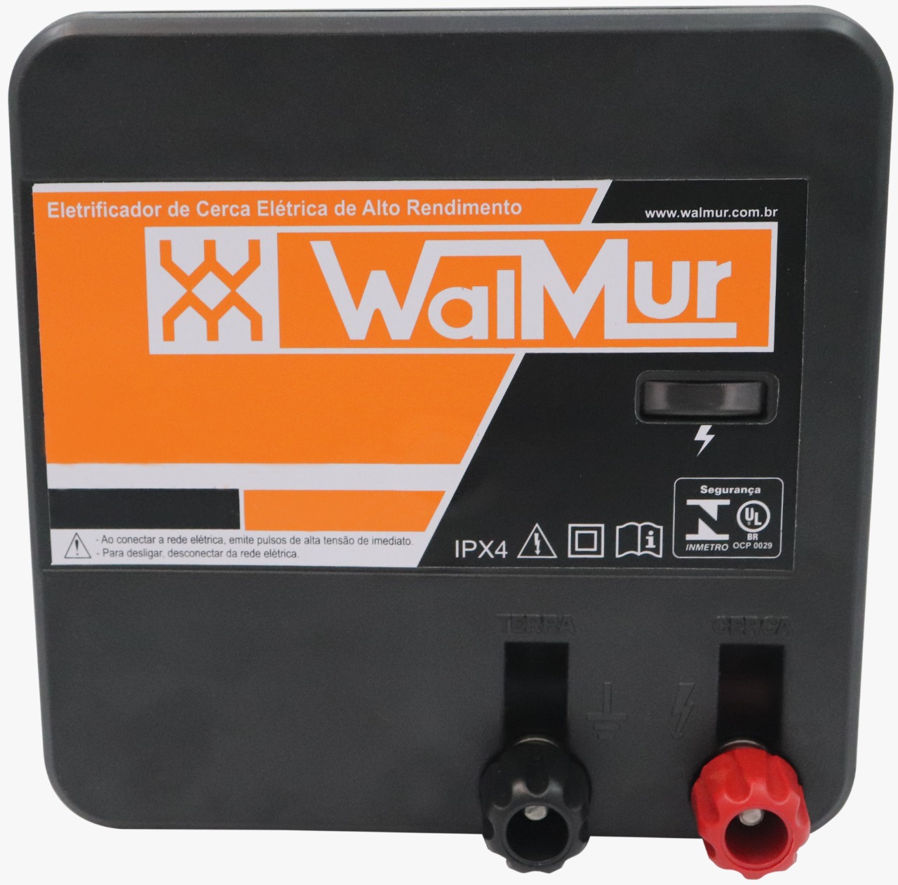 Eletrificador / Energizador de Cerca Elétrica Rural 0.3 J 220 V - R300-RE2
