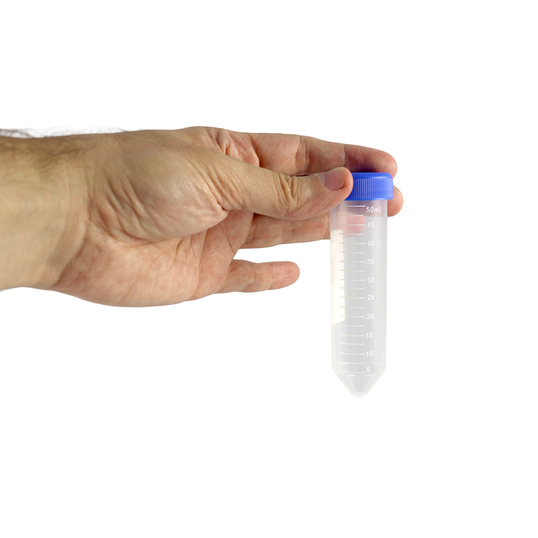 TUBO DE CENTRIFUGAÇÃO TIPO FALCON 50 ML – FUNDO CÔNICO