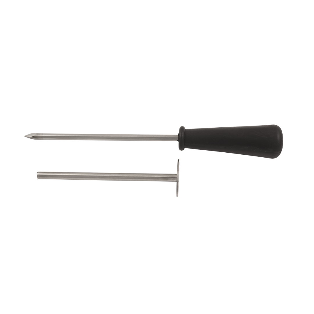 TROCATER DE INOX DIÂMETRO 6 MM COMPRI 15 CM CABO PLASTICO