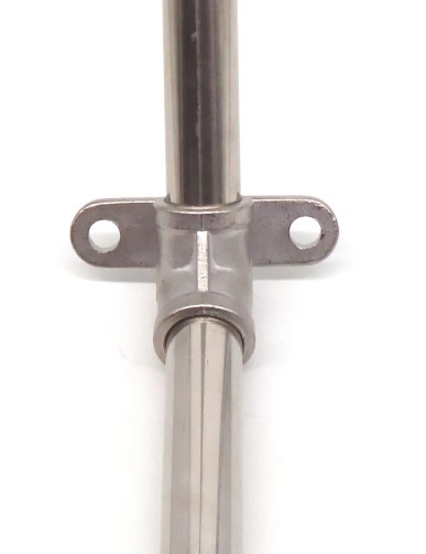 SUPORTE DE INOX 90° 1/2" X 1/2" P/ BEBEDOURO AUTOMATICO