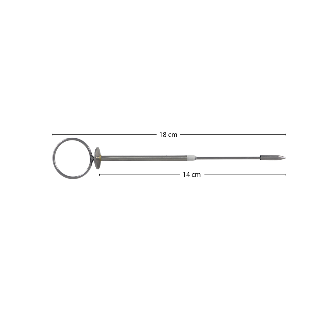 SONDA MAMÁRIA TIPO CIRÚRGICA COMPRIMENTO TOTAL: 18CM