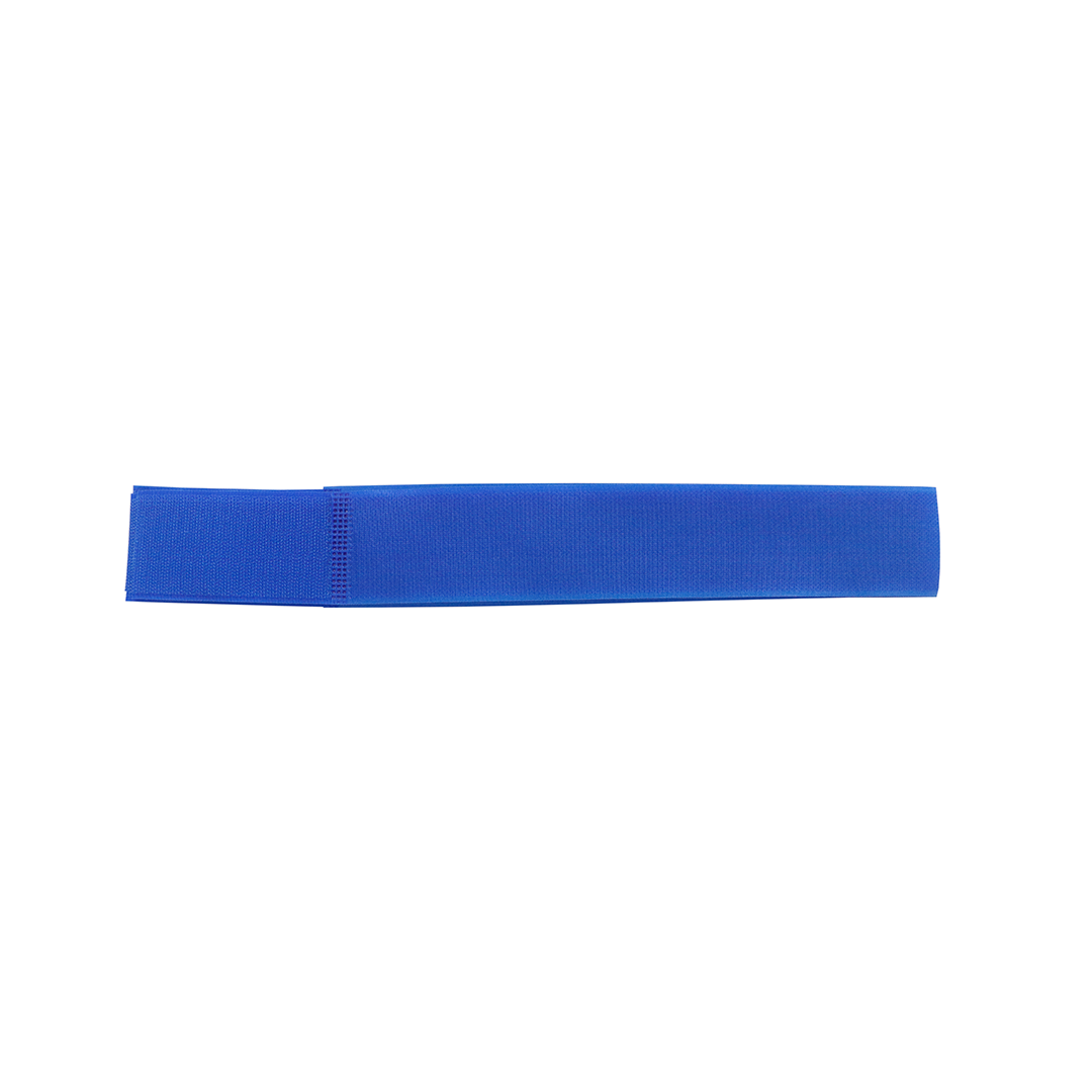 FITA EM VELCRO P/IDENTIFICAÇÃO  DE ANIMAIS AZUL PCT 5 UN.