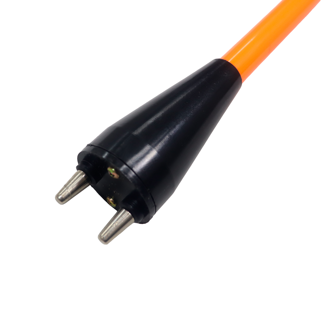 Picana eletrônica Walmur modelo PT36C com botão, acompanha carregador e 4 pilhas recarregáveis