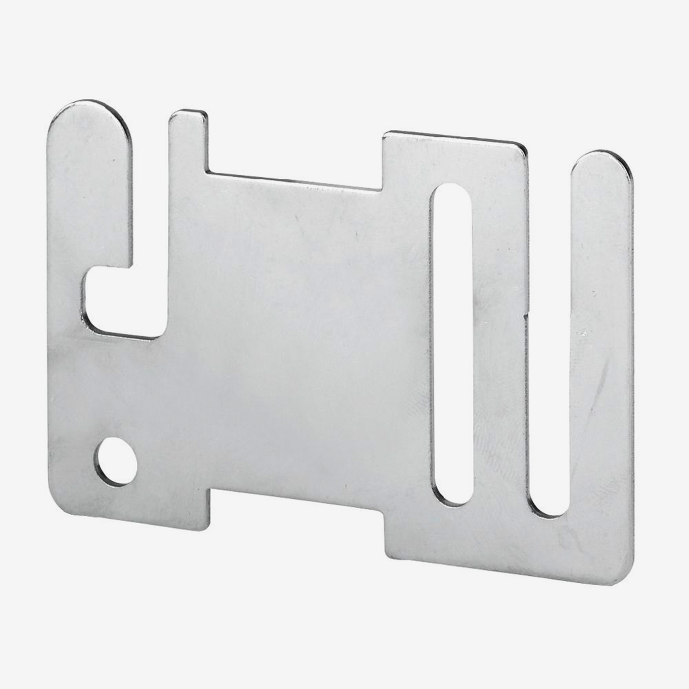 Chapa Inox p/engate de porteira no Isolador de partida p/fita