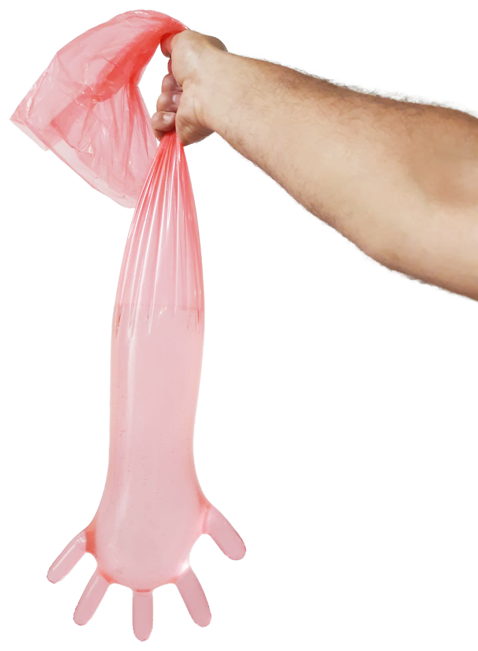 Luvas Descartáveis SENSITIVAS Walbras 90 cm para Inseminação Artificial e APalpação