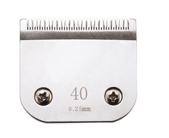 LÂMINA TOSQUIADEIRA CÃES 40# – 0,25 mm – EM AÇO