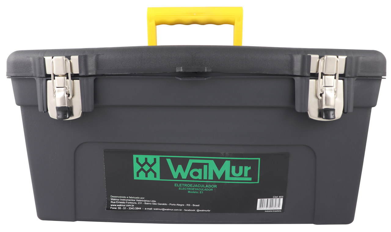 Eletroejaculador Walmur E1 para coleta de sêmen- uso veterinário