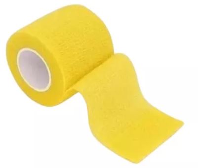 BANDA ELÁSTICA 5CM X 2,7M AMARELA