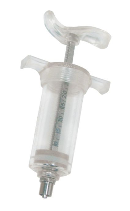 Seringa / Dosadora Policarbonato(TPX) Manual Walmur 30ml Com Regulagem de Dose para uso Veterinário
