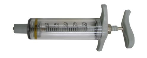 Seringa Manual Demaplast 30ml Com Regulador de Doses para uso Veterinário