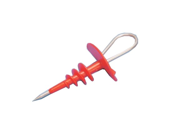 Trocater - Estocador estomacal para bovinos tipo parafuso completo de plástico com estilete metálico