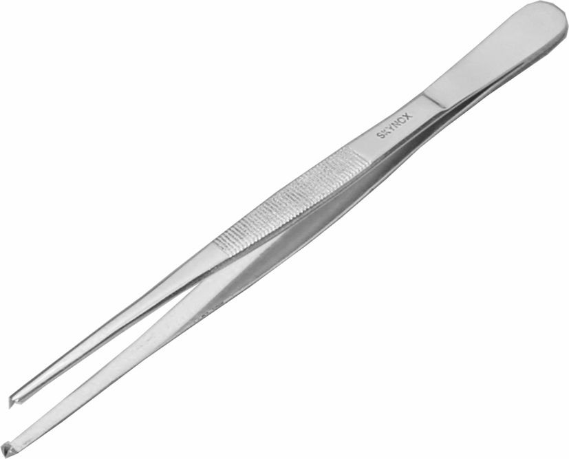 Pinça dente de rato aço inox 20cm