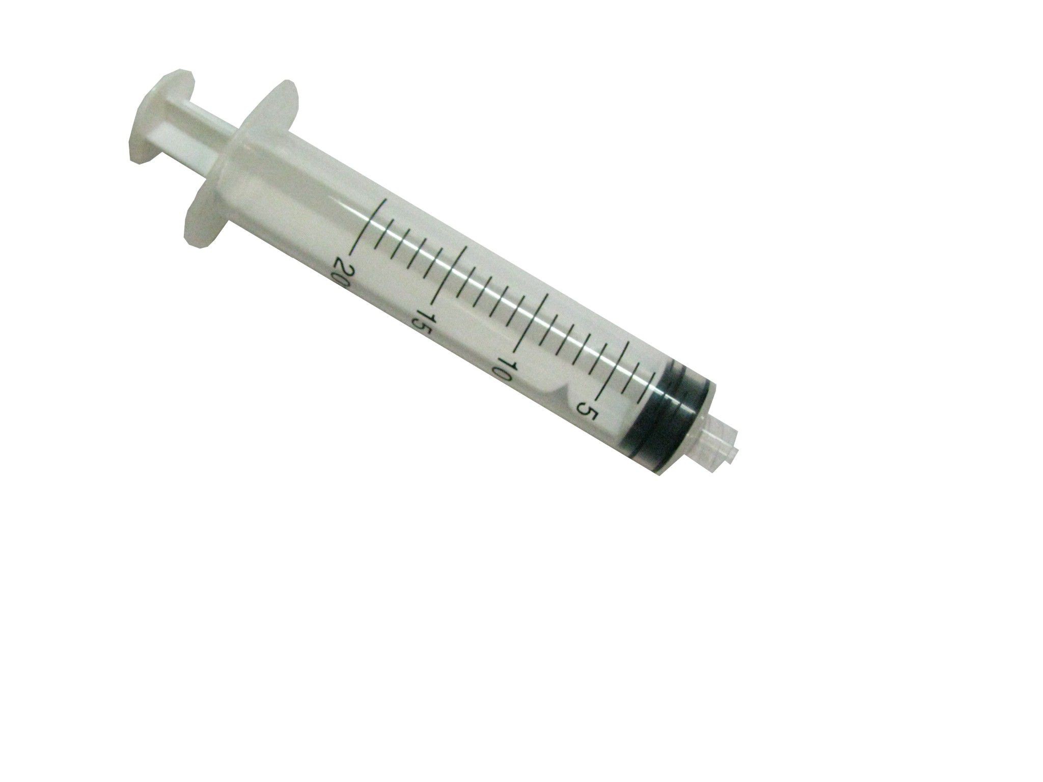Seringa Descartável 20 ml bico Luer-Lock sem agulha para uso Veterinário
