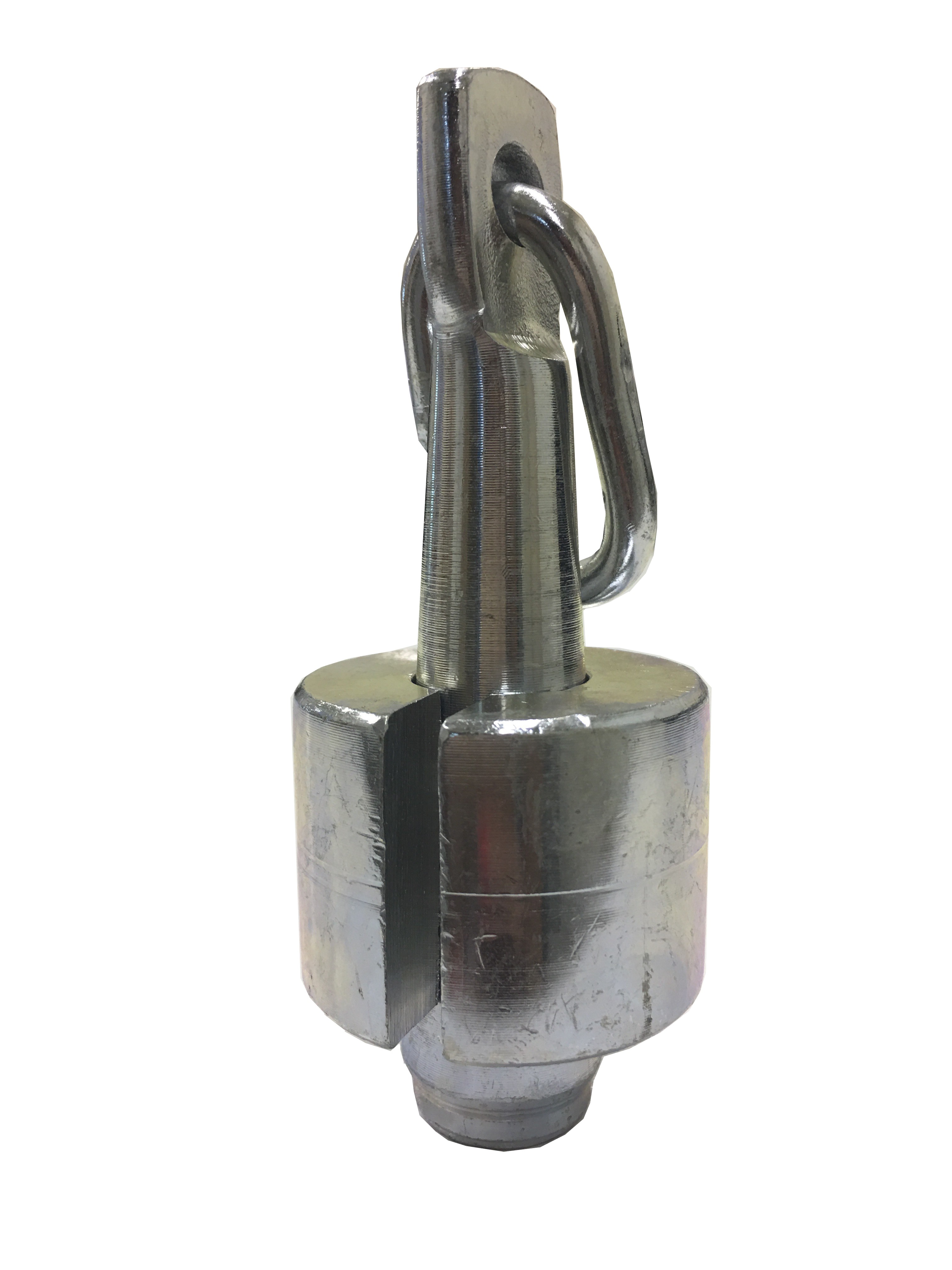 Mordaça tipo cone (tucho) avulso para esticador de arame.