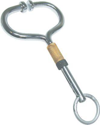 Formiga de aço cromado, comprimento 18,5 cm
