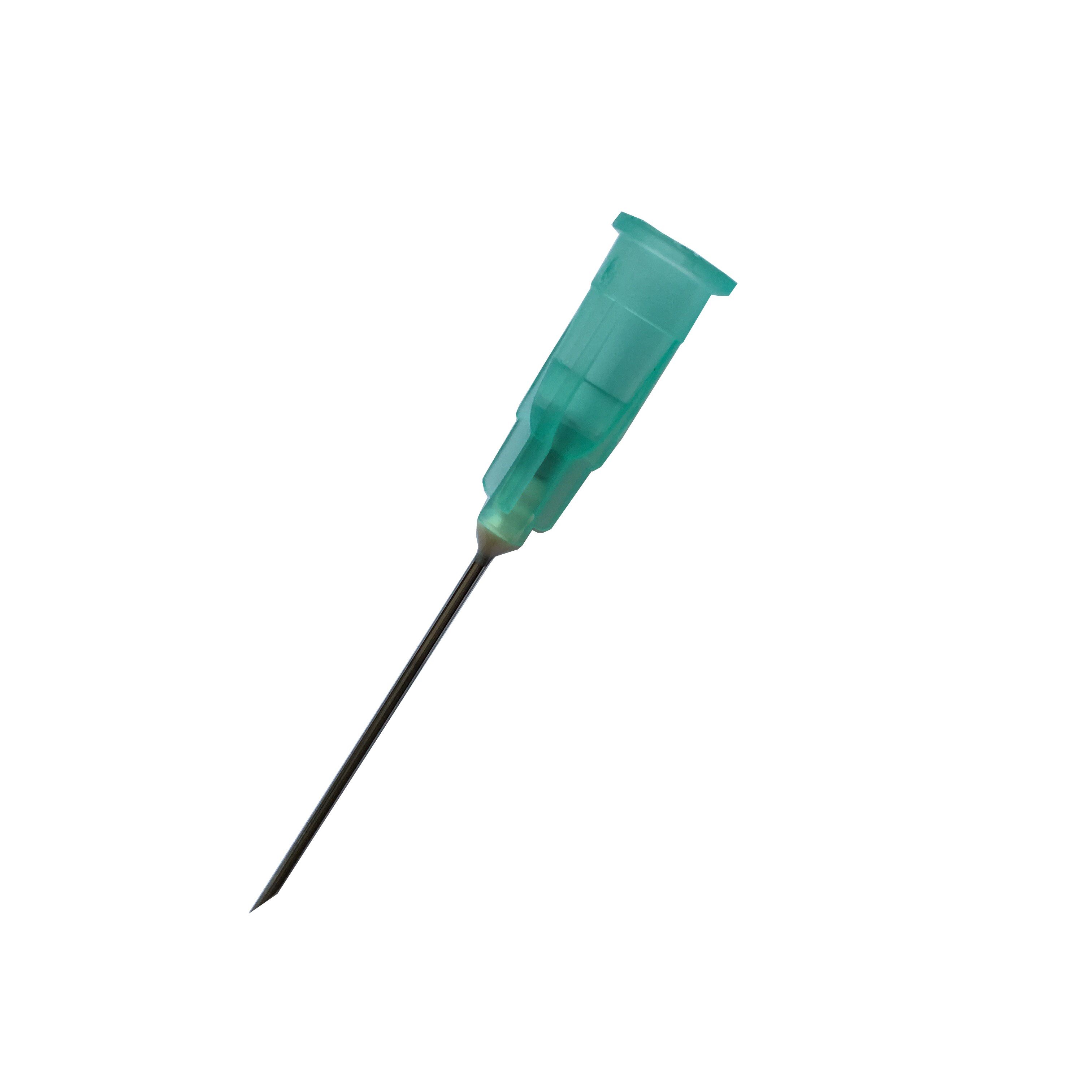 Agulha Hipodérmica Descartável 25 X 8  21G X 1" para uso veterinário