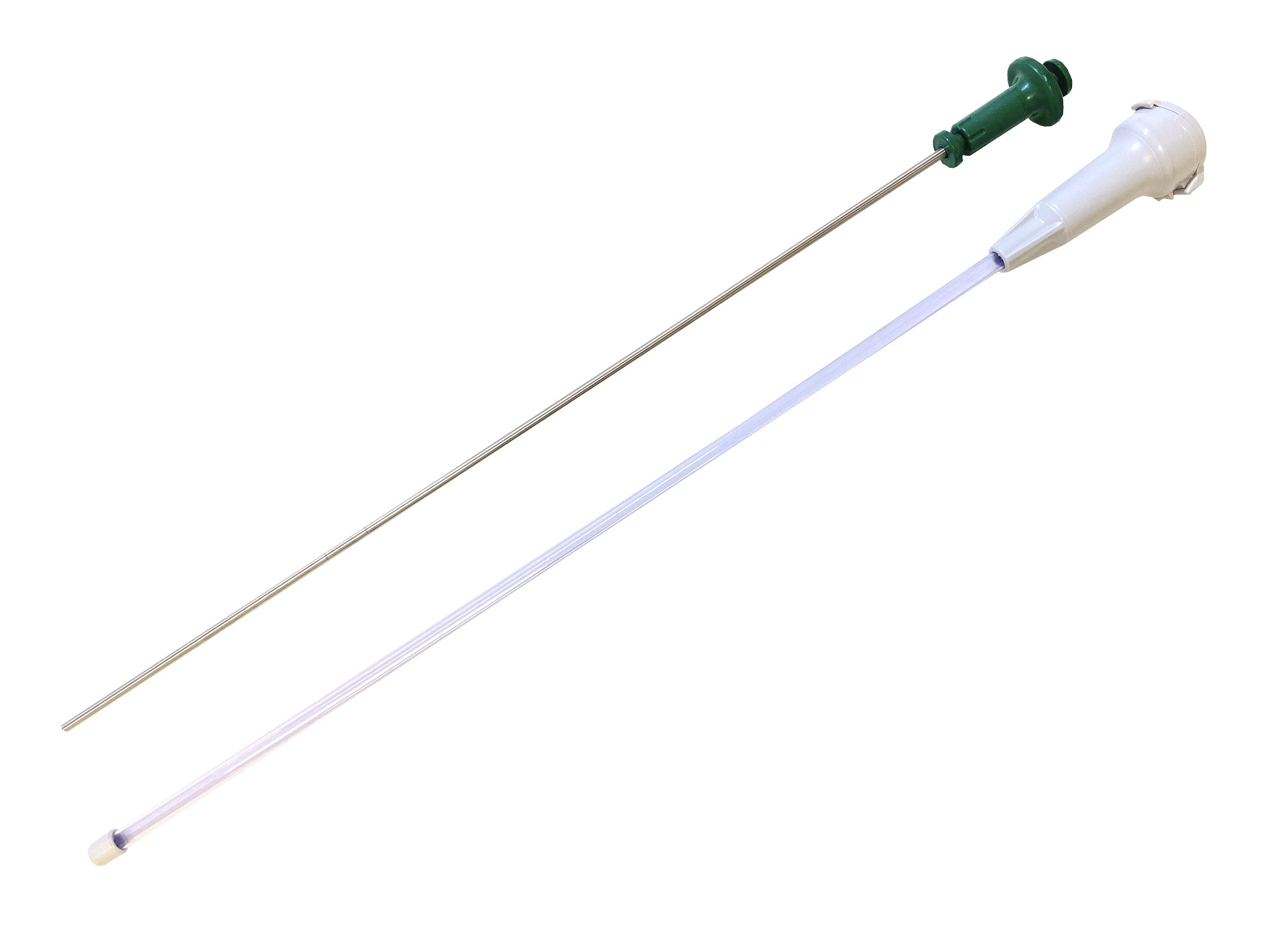 APLICADOR DE SÊMEN UNIVERSAL C/ TRAVA AUTOMÁTICA VERDE