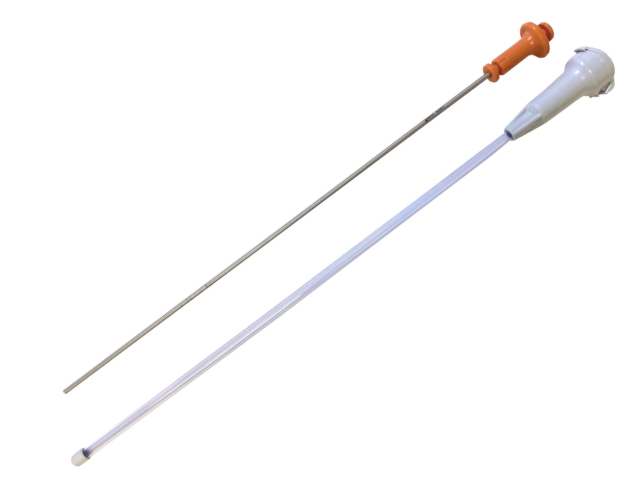 APLICADOR DE SÊMEN UNIVERSAL C/ TRAVA AUTOMÁTICA LARANJA