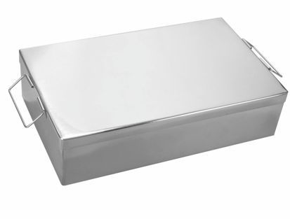 Estojo cirúrgico aço inox 36x22x09cm