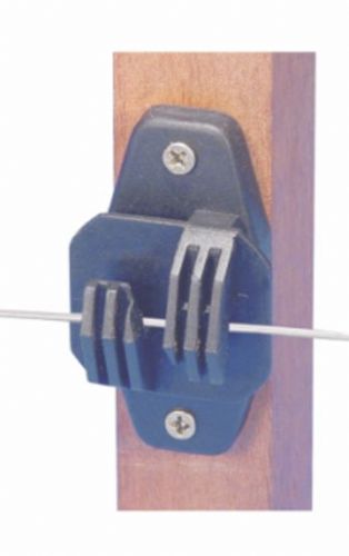 Isolador tipo W reforçado para Cerca Elétrica Rural e Residencial