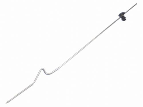 Poste de aço galvanizado sem isolador comprimento 114cm para Cerca Elétrica Rural